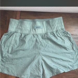lululemon athletica Women's Mint Green Athletic Shorts